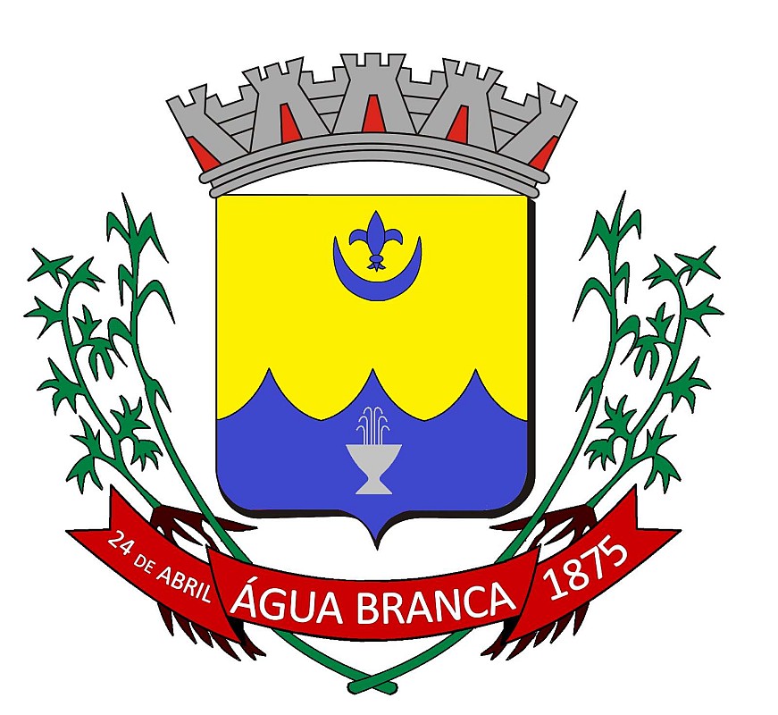 Brasão da seguinte cidade: Água Branca