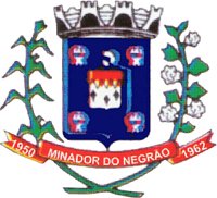 Brasão da seguinte cidade: Minador do Negrão