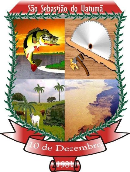 Brasão da seguinte cidade: São Sebastião do Uatumã