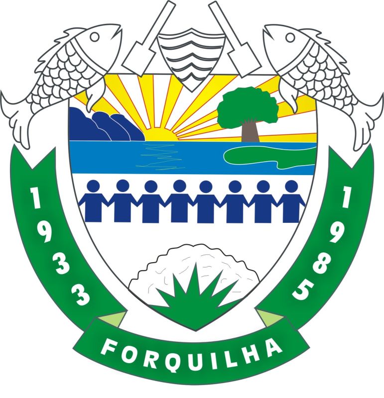 Brasão da seguinte cidade: Forquilha