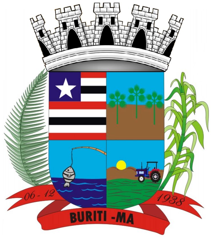 Brasão da seguinte cidade: Buriti