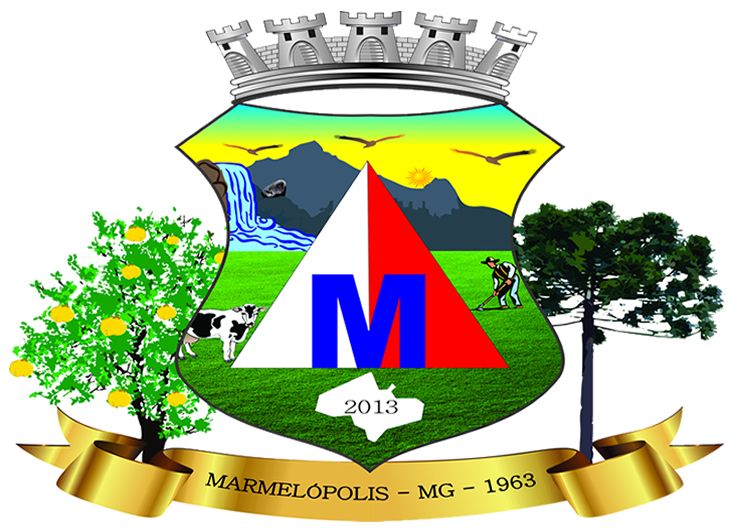 Brasão da seguinte cidade: Marmelópolis