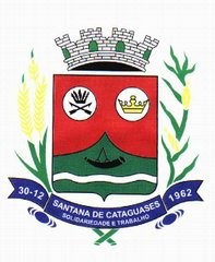 Brasão da seguinte cidade: Santana de Cataguases