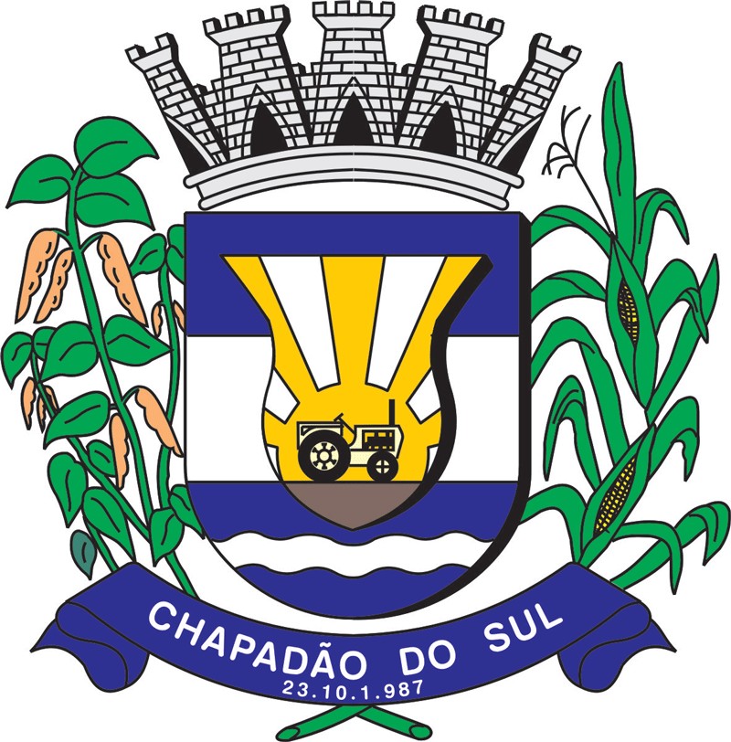 Brasão da seguinte cidade: Chapadão do Sul