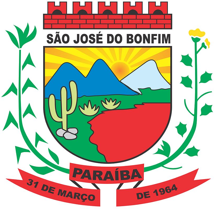 Brasão da seguinte cidade: São José do Bonfim