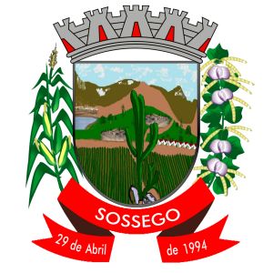 Brasão da seguinte cidade: Sossêgo