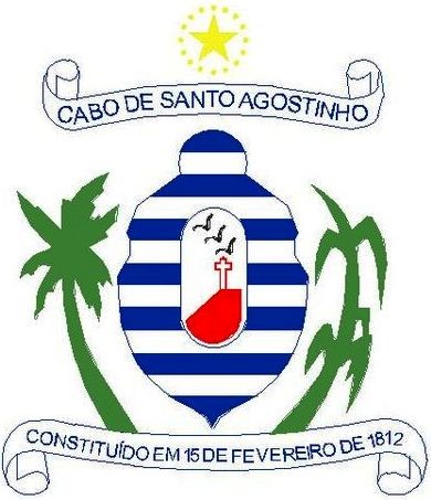 Brasão da seguinte cidade: Cabo de Santo Agostinho