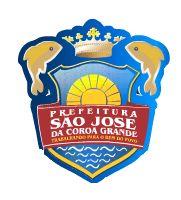 Brasão da seguinte cidade: São José da Coroa Grande