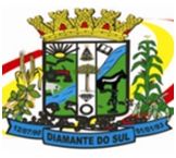 Brasão da seguinte cidade: Diamante do Sul