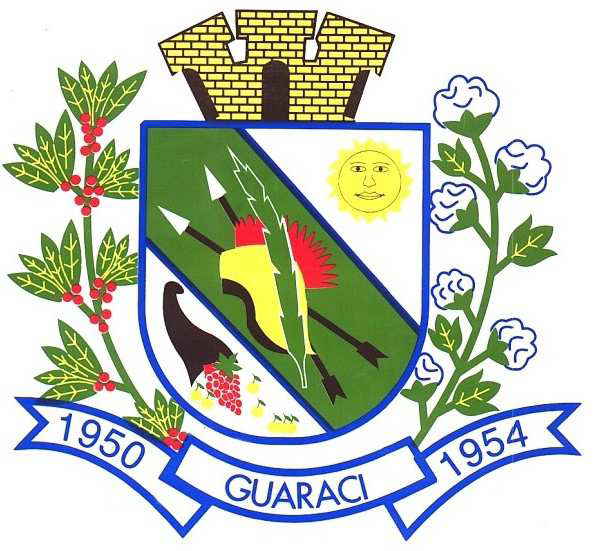 Brasão da seguinte cidade: Guaraci