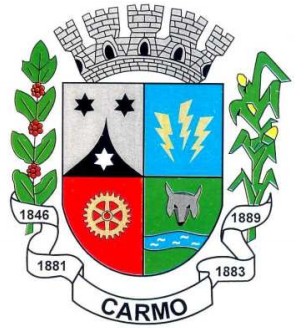 Brasão da seguinte cidade: Carmo