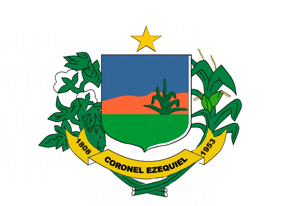 Brasão da seguinte cidade: Coronel Ezequiel