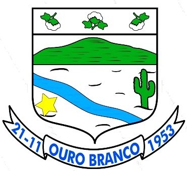 Brasão da seguinte cidade: Ouro Branco