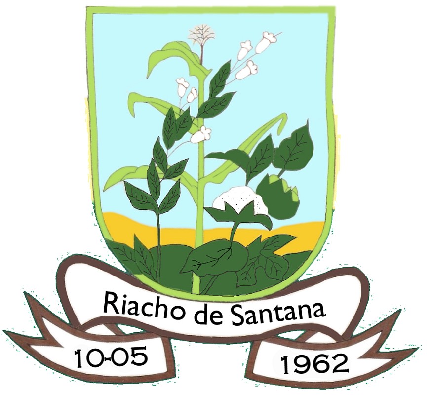 Brasão da seguinte cidade: Riacho de Santana