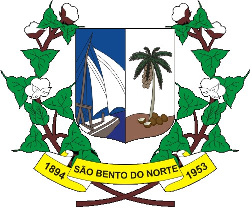 Brasão da seguinte cidade: São Bento do Norte