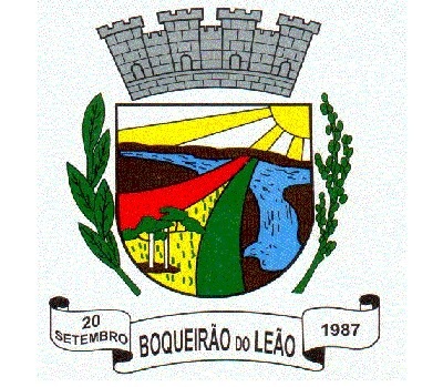 Brasão da seguinte cidade: Boqueirão do Leão