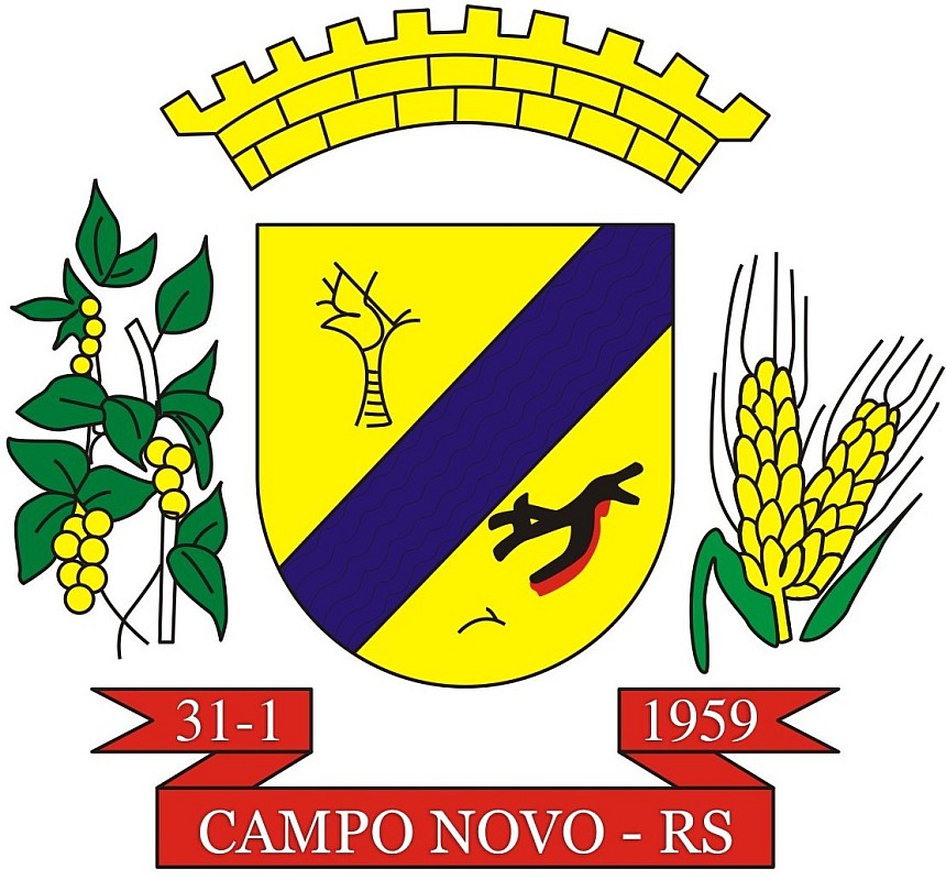 Brasão da seguinte cidade: Campo Novo