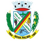 Brasão da seguinte cidade: Nova Palma