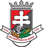 Brasão da seguinte cidade: São Martinho da Serra