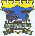 Brasão da seguinte cidade: Ponte Alta do Norte