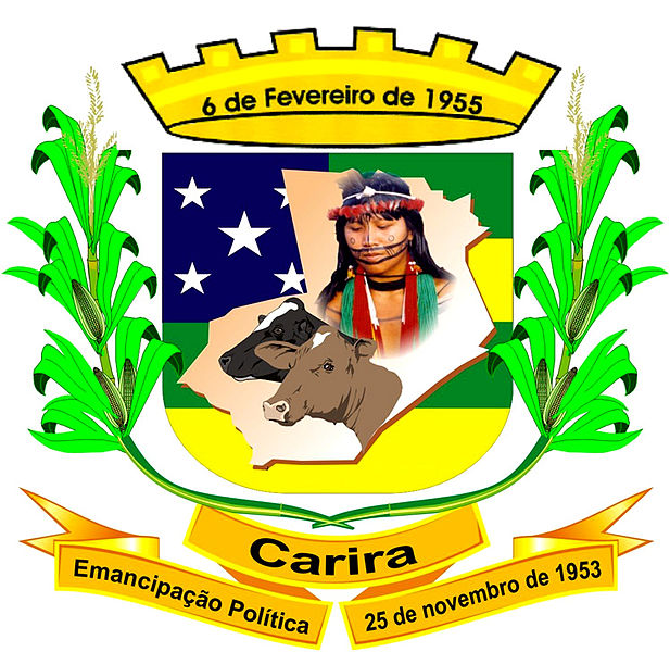 Brasão da seguinte cidade: Carira