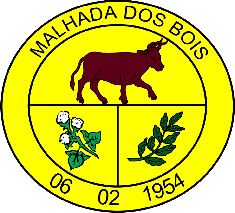 Brasão da seguinte cidade: Malhada dos Bois