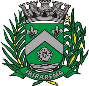 Brasão da seguinte cidade: Ibirarema