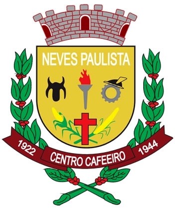 Brasão da seguinte cidade: Neves Paulista